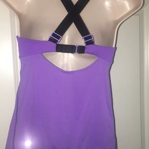 Lululemon purple sports tank